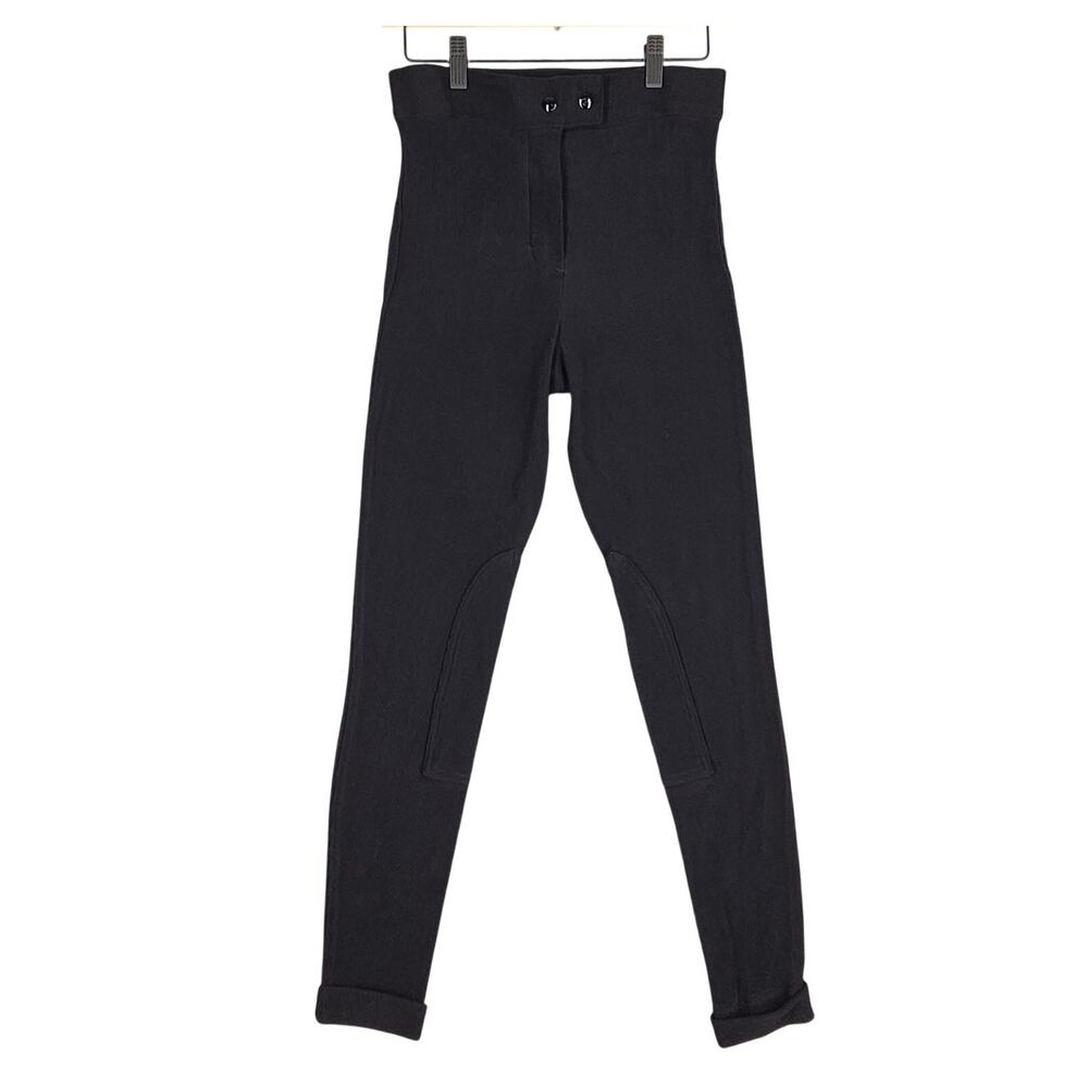 AMERICAN APPAREL RIDING PANT – BLACK – WOMEN’S SIZE SMALL – STRETCH COMFORT